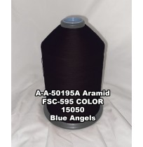 A-A-50195A Aramid Thread, Tex 415, Size 3500, Color Blue Angels Blue 15050 