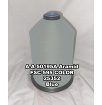 A-A-50195A Aramid Thread, Tex 69, Size 600, Color Blue 25352 