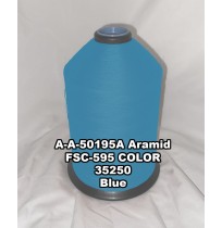 A-A-50195A Aramid Thread, Tex 69, Size 600, Color Blue 35250 