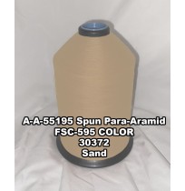 A-A-55195 Spun Para-Aramid Thread, Tex 30/5, Size 90, Color Sand 30372 