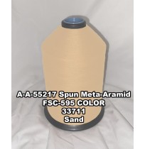 A-A-55217A Spun Meta-Aramid Thread, Tex 45/2, Size 24, Color Sand 33711 