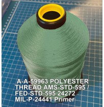 A-A-59963 Polyester Thread Type II (Coated) Size FF Tex 135 AMS-STD-595 / FED-STD-595 Color 24272 MIL-P-24441 Primer