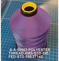 A-A-59963 Polyester Thread Type I (Non-Coated) Size AA Tex 30 AMS-STD-595 / FED-STD-595 Color 27142 