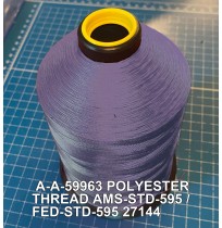 A-A-59963 Polyester Thread Type I (Non-Coated) Size AA Tex 30 AMS-STD-595 / FED-STD-595 Color 27144 