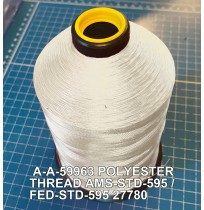 A-A-59963 Polyester Thread Type II (Coated) Size FF Tex 135 AMS-STD-595 / FED-STD-595 Color 27780 