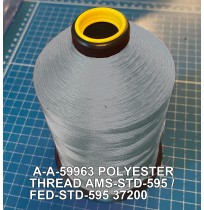 A-A-59963 Polyester Thread Type I (Non-Coated) Size F Tex 90 AMS-STD-595 / FED-STD-595 Color 37200 